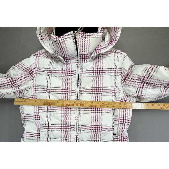 ZeroXposur Women’s Winter Zip Coat  Hood Size Large Down Feathers - Picture 4 of 11